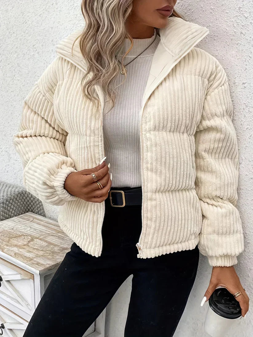 Drune | Warme Fleece Winterjacke für Frauen - Perfekt für Outdoor-Aktivitäten