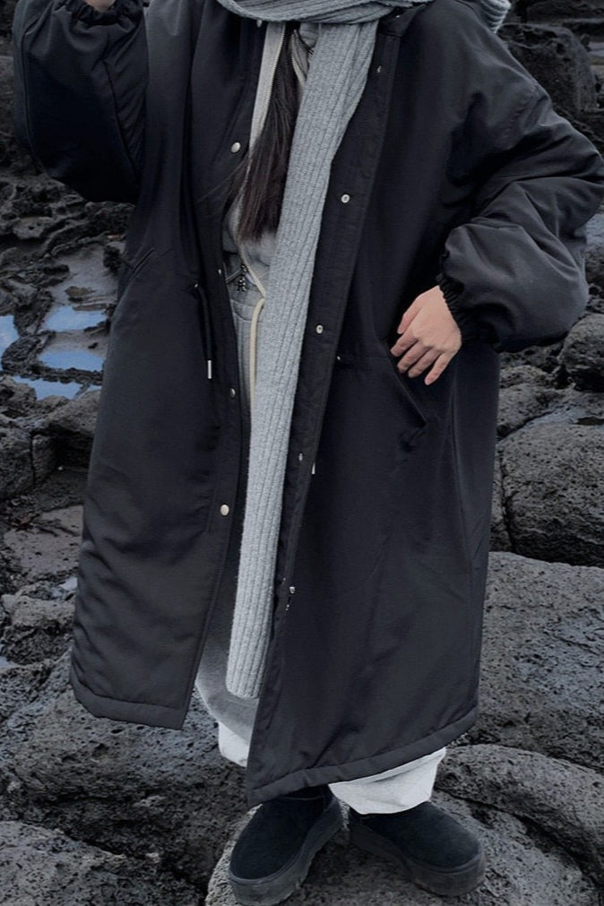 Drune | Fit Longline Pufferjacke