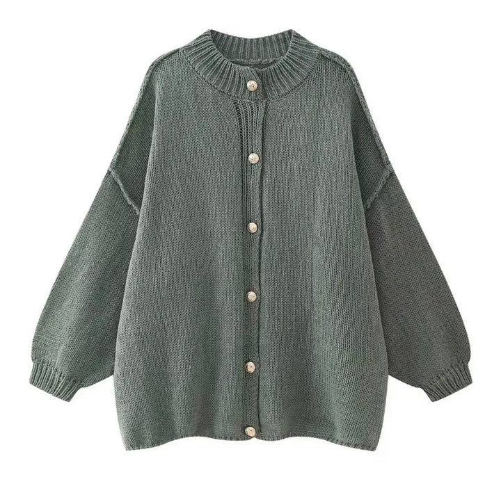 Drune | Cozy oversized knit cardigan sweater