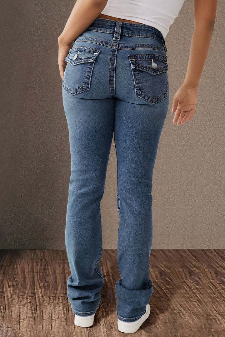 Drune | Stylische ausgestellte Jeans für Frauen
