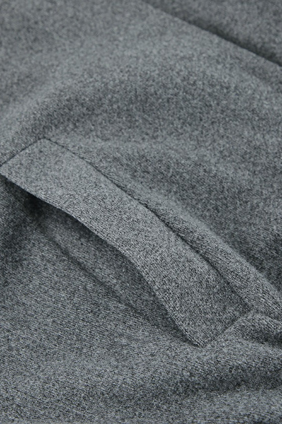Drune | Graue Wolljacke