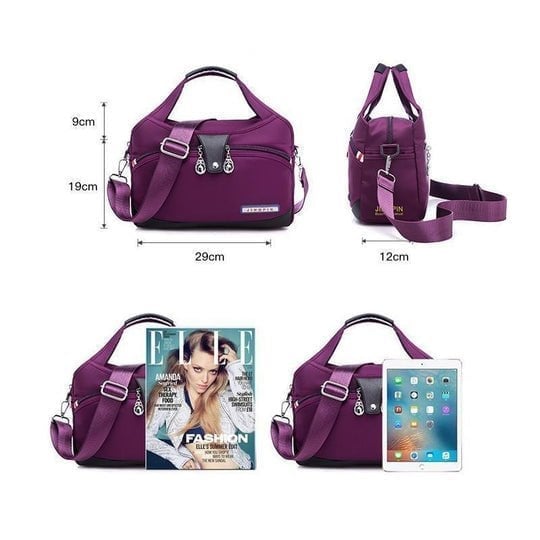 Drune | Modische, Stylische Handtasche Mit Diebstahlschutz