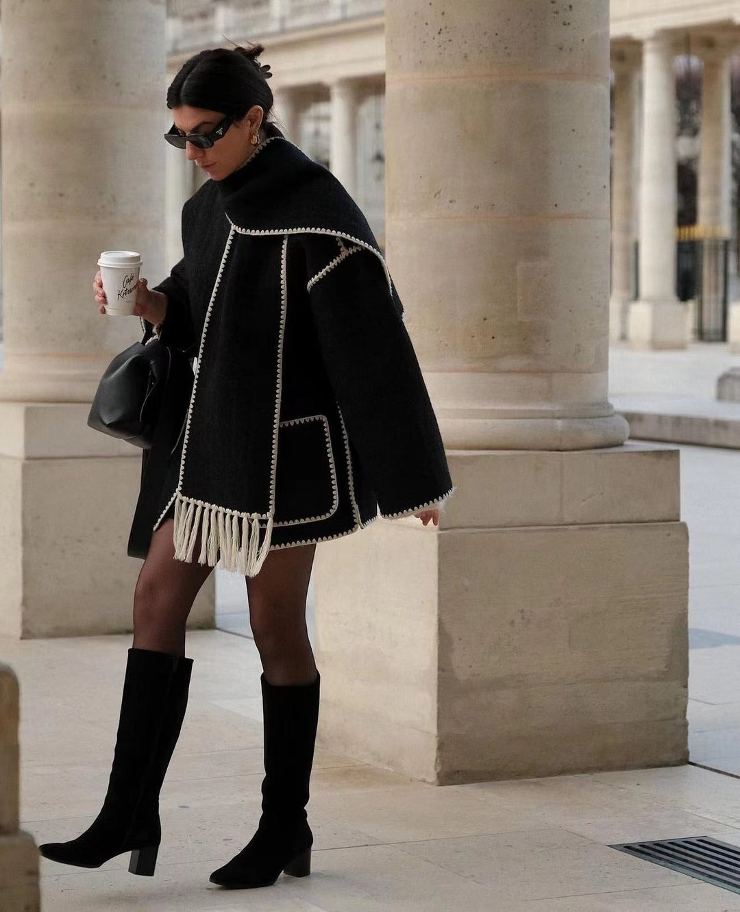 Drune | Damen-Cape-Mantel