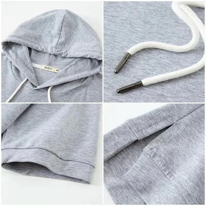 Drune | Kurzarm Hoodie