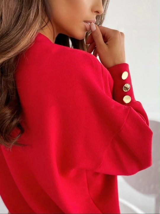 Drune | Schicker Pullover mit V-Ausschnitt