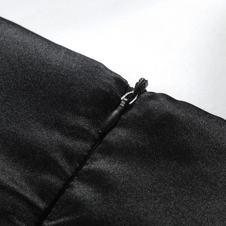 Elegante mehrlagige Ombre-Kleid