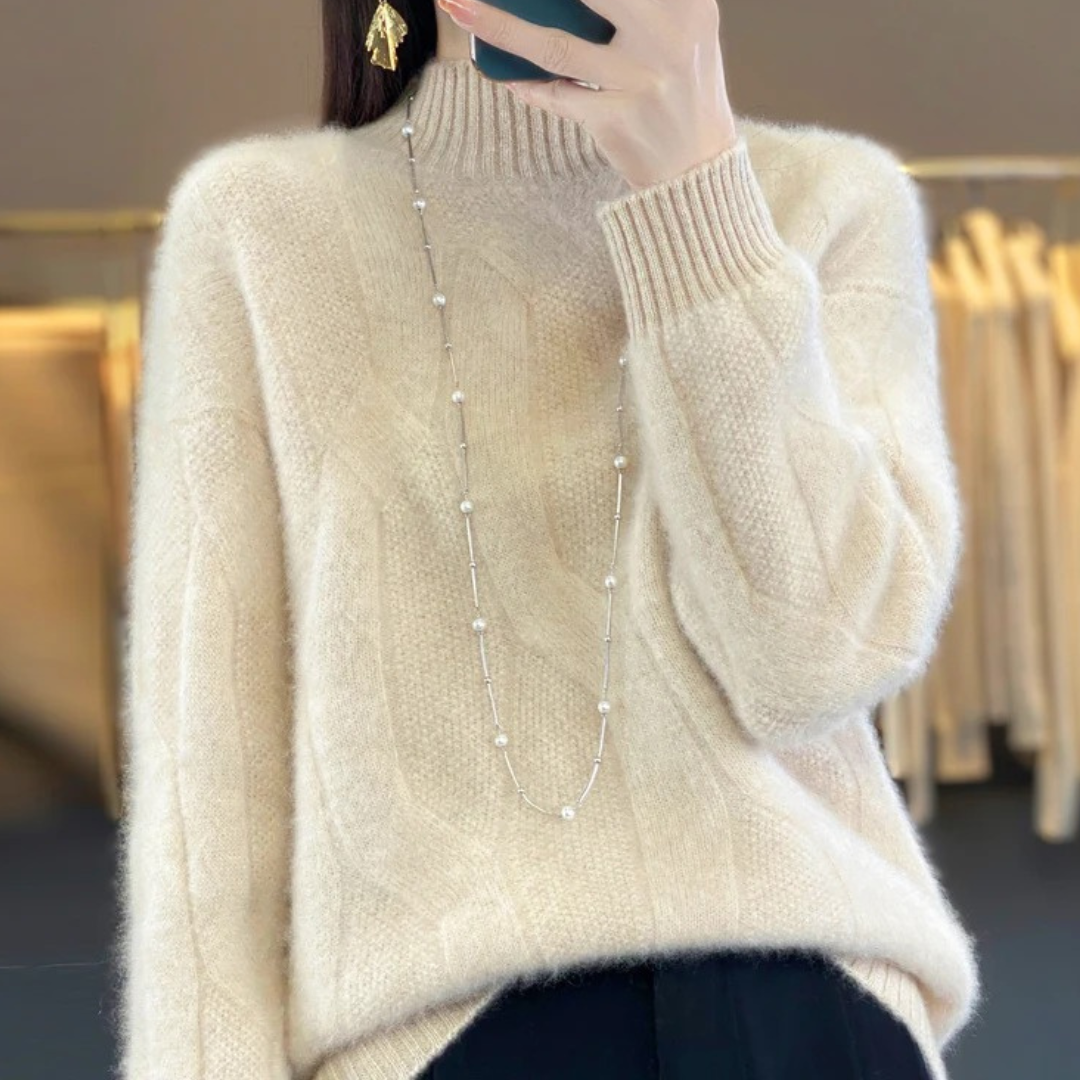 Drune | Locker Strick Wollpullover