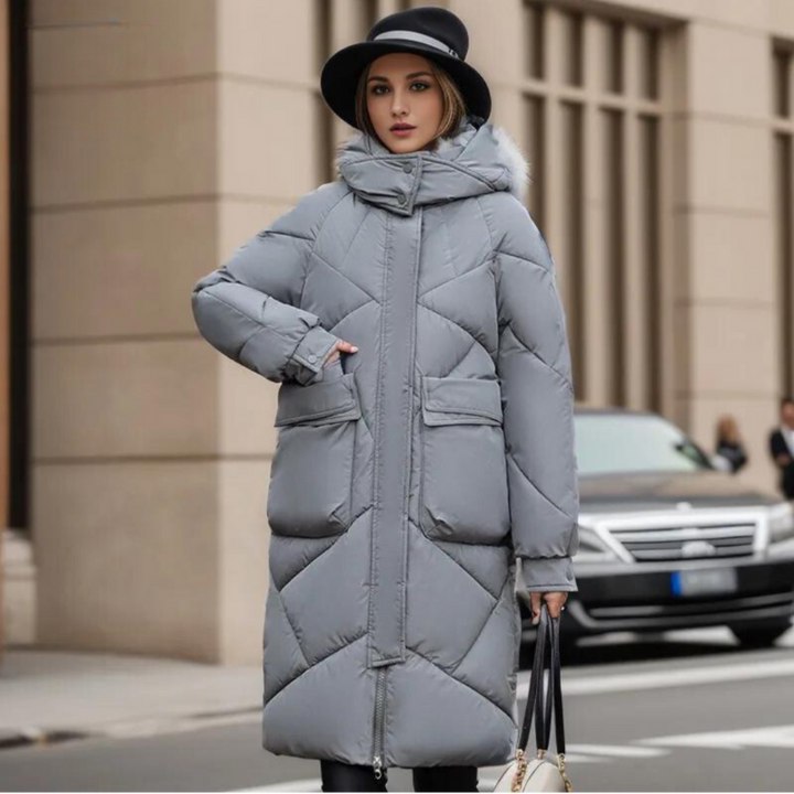Drune | Lange Jacke Für Frauen Winter Warm
