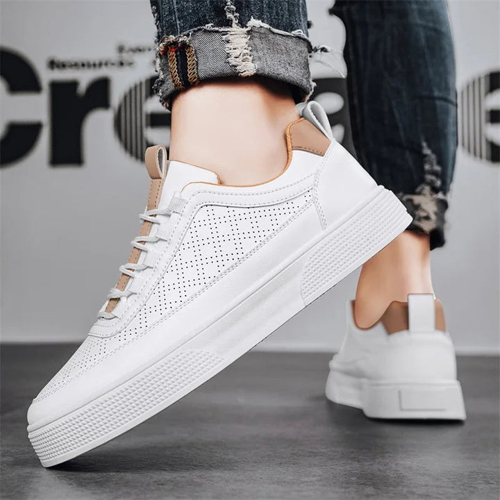 Drune | Luxe Leder Sneakers Für Herren