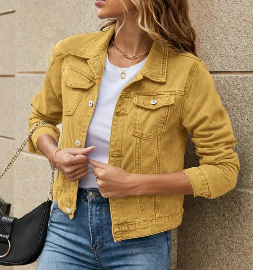 Drune | Lässige Denim Jacke für Damen