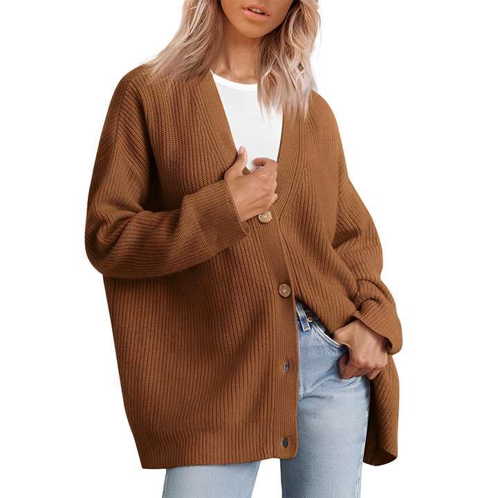 Drune | Lässiger Oversize Cardigan für Frauen