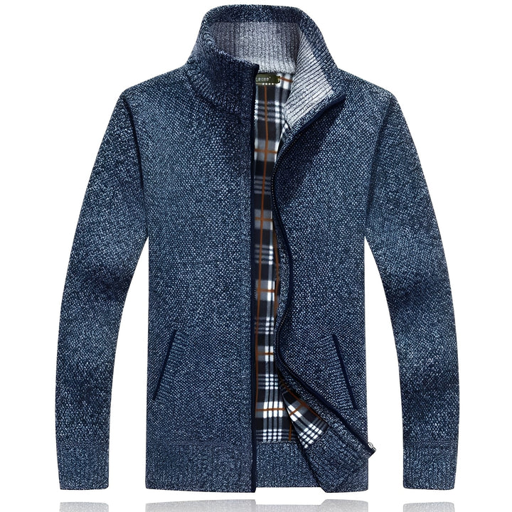 Drune | Stylischer Cardigan mit weichem Fleece-Futter für Männer