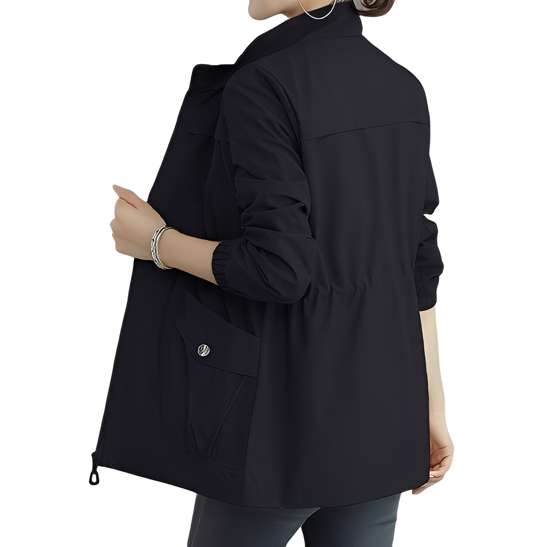 Drune | Trendige Damenjacke mit verstellbarer Taille