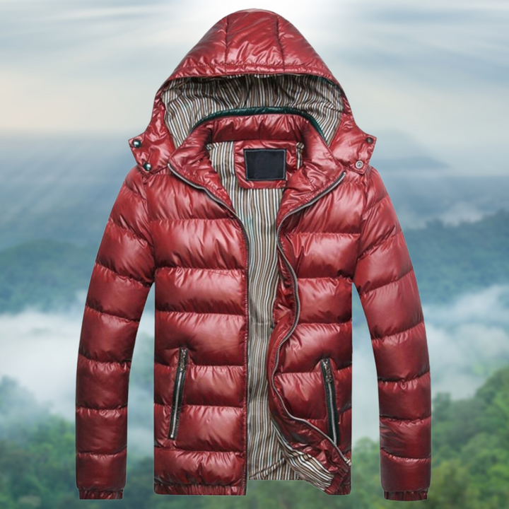 Drune | Wintermantel mit Kapuze aus steppmaterial