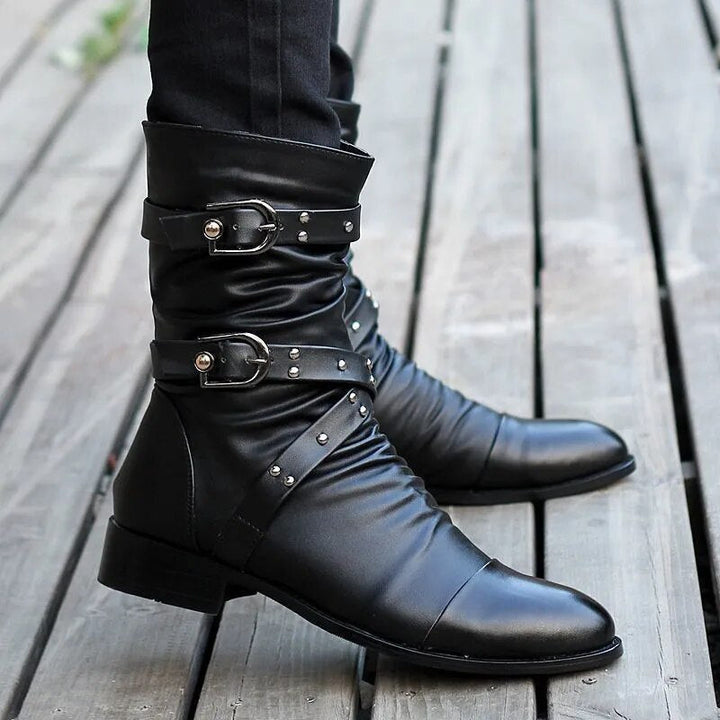 Drune | Stiefel Aus Weinlese Leder