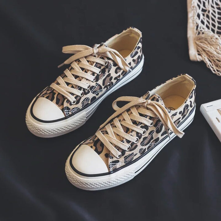 Drune | Leopard Turnschuhe