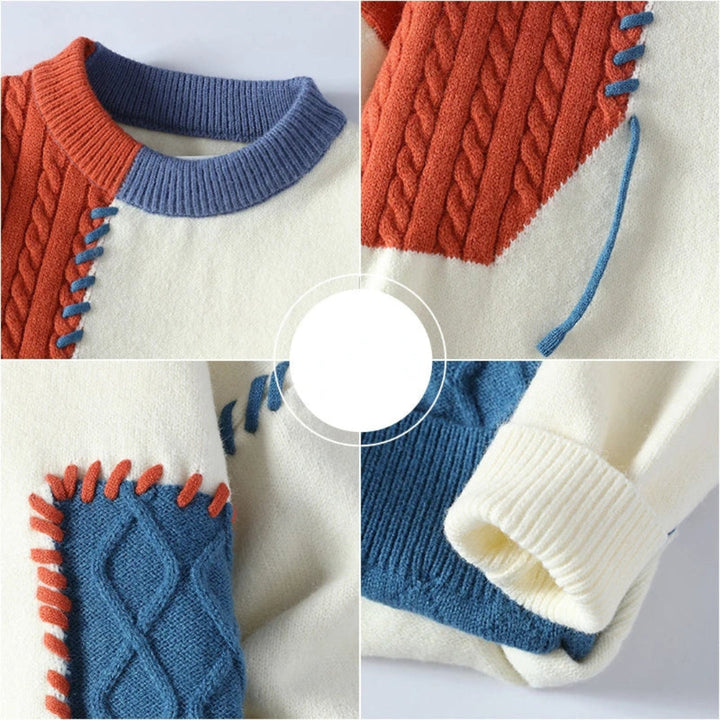 Drune | Patchwork Pullover