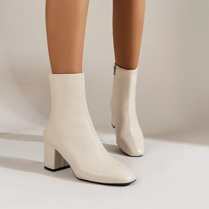 Drune | Bequeme Damen Stiefeletten mit Absatz