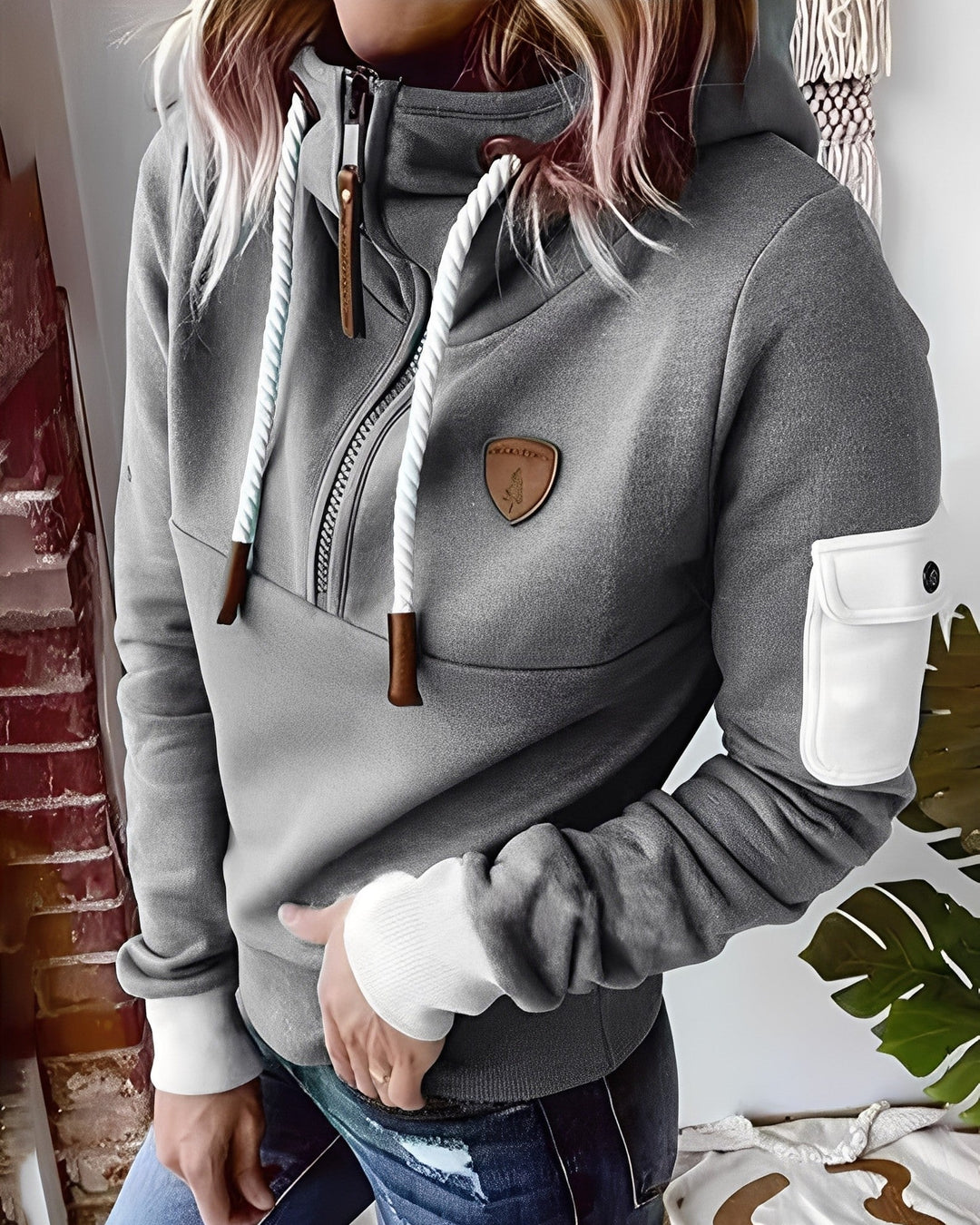 Drune | Eleganter, multifunktionaler Damenpullover