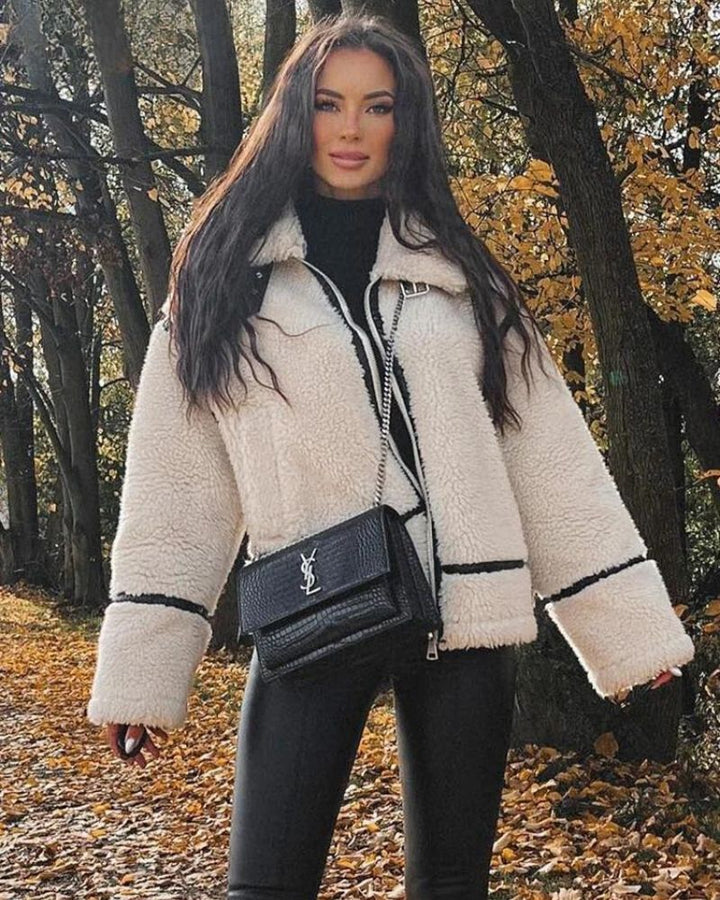 Drune | Stilvolle Teddy Jacke