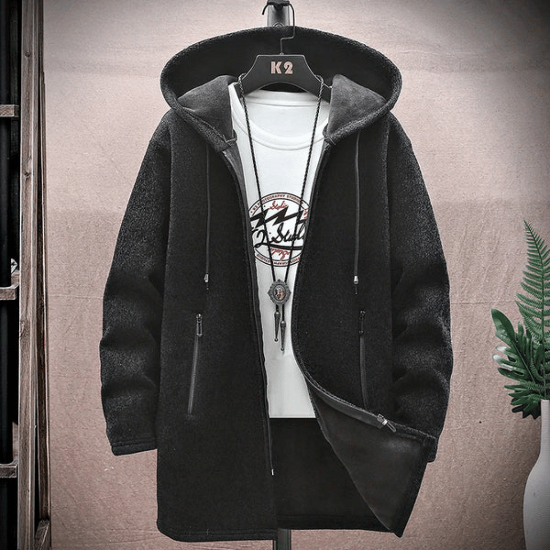Drune | Kapuzen Fleecejacke