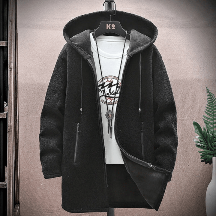 Drune | Kapuzen Fleecejacke