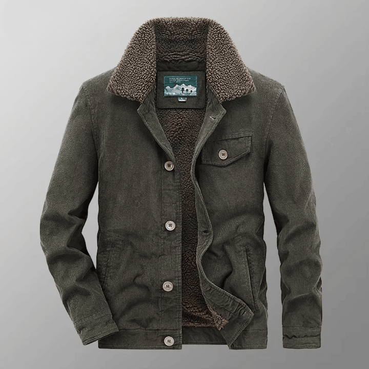 Drune | Bronco Corduroy Sherpa Jacke