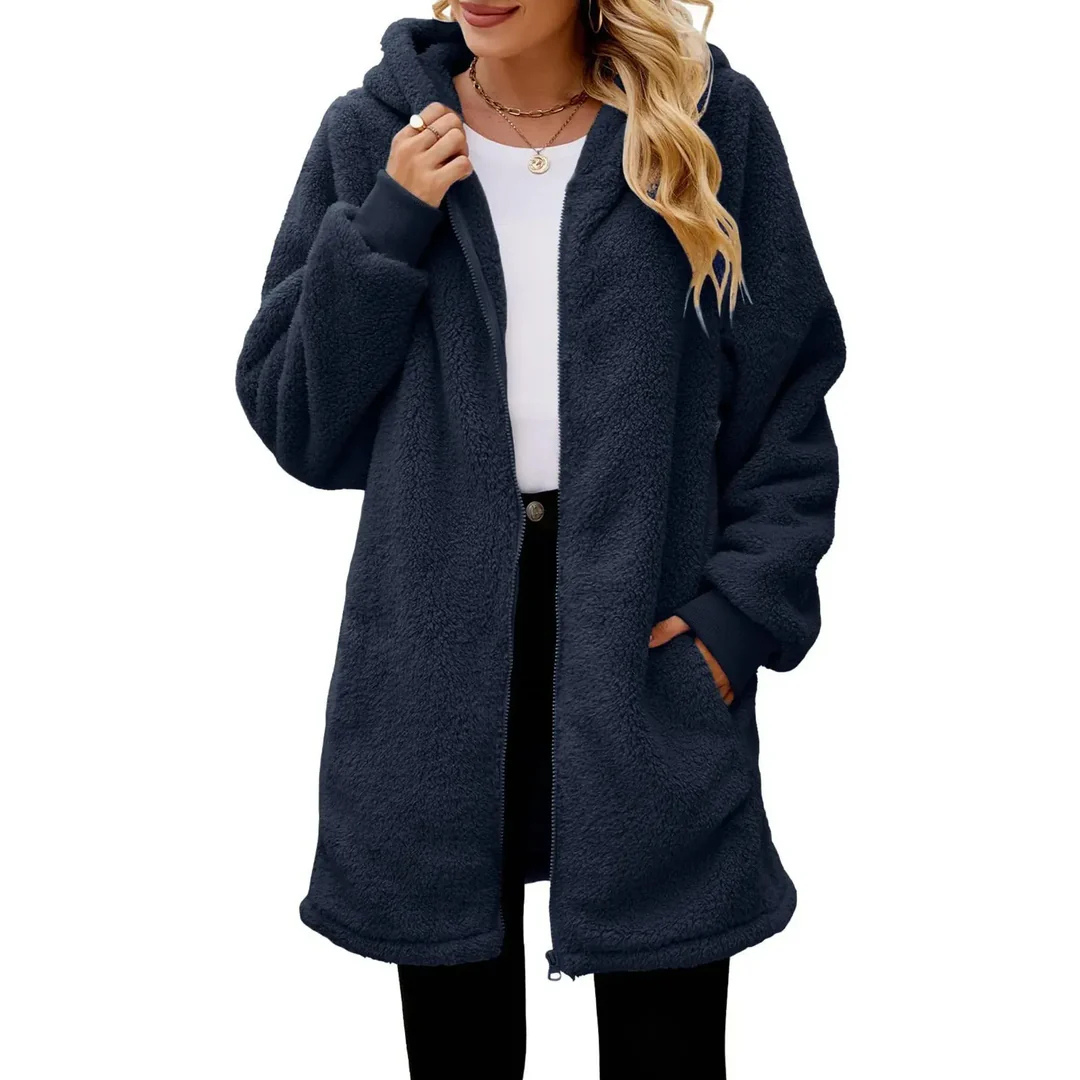 Drune | Lange Damenwohlfühljacke
