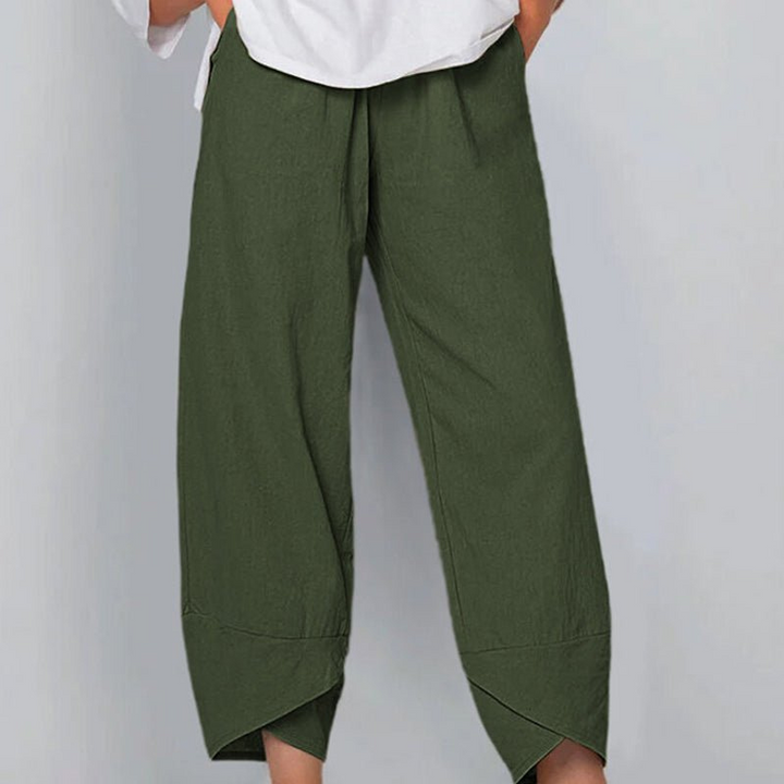 Drune | Damenhose Leichte Baumwoll Und Leinen Damen Sommer Komfort