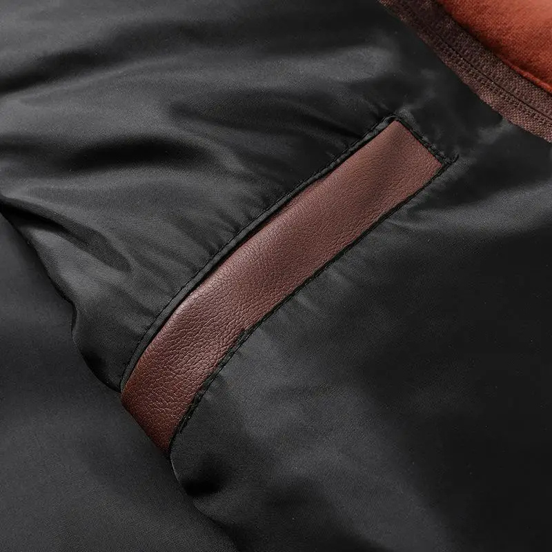 Drune | Lederjacke Herren Mit Reißverschluss, Klassische Jacke Aus Echtleder