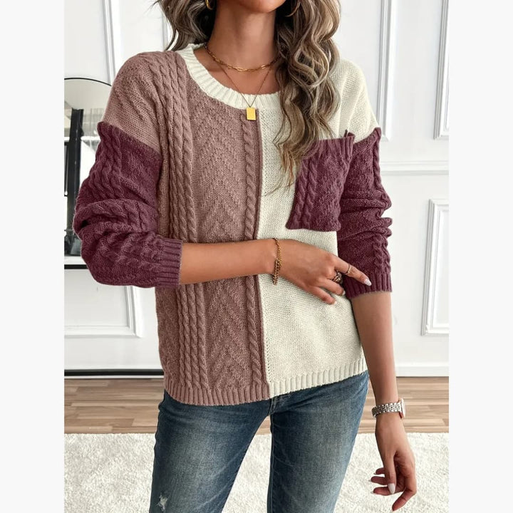 Drune | Stilvolle Kabelstrick Pullover für Damen