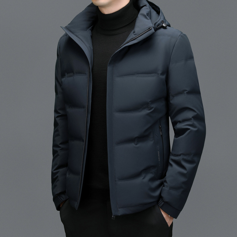Drune | Stylische Pufferjacke mit Kapuze für Herren