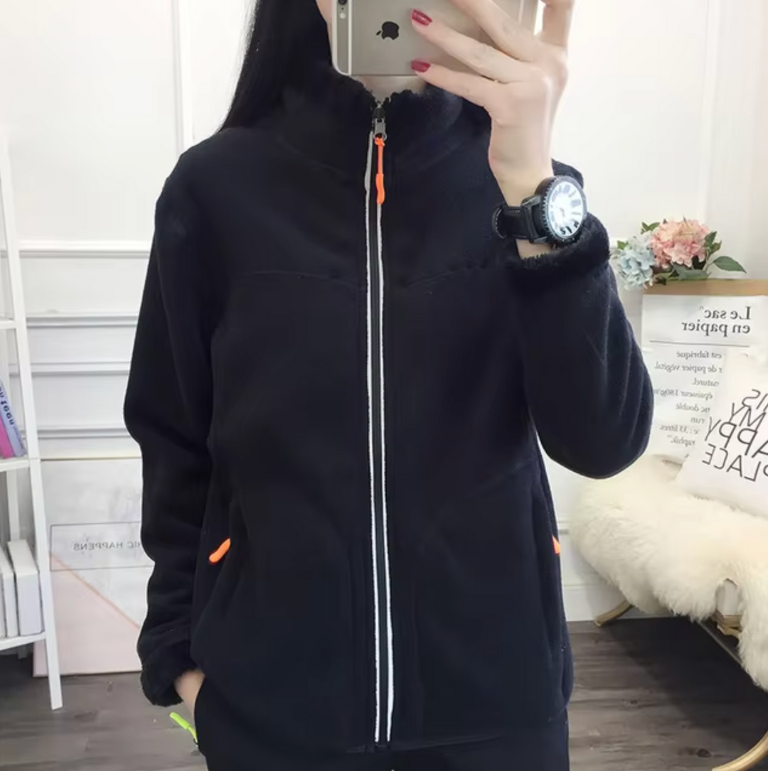 Drune | Doppelseitige Fleecejacke
