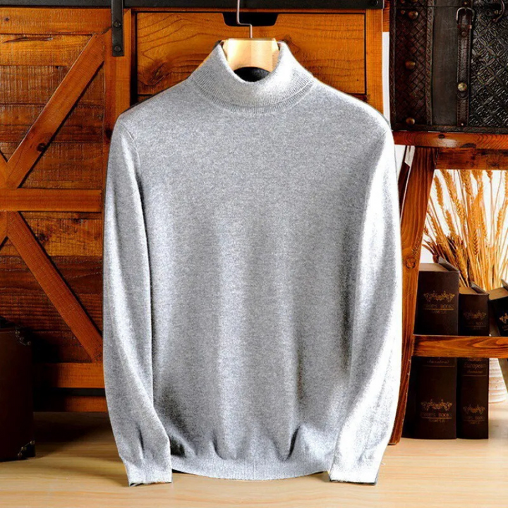 Drune | Herren Wollpullover Mit Rollkragen Und Schlankem Design