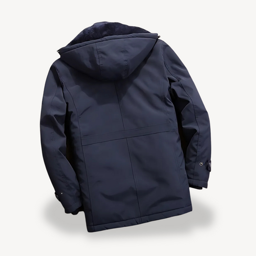 Drune | Winter Parka Jacke mit Fleece-Futter