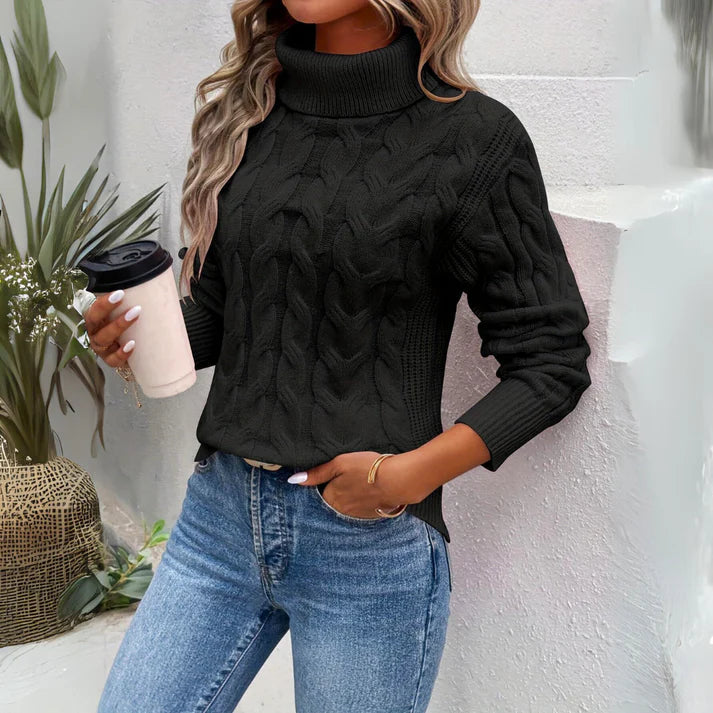 Drune | Der Pullover aus gedrehtem Strick für Damen