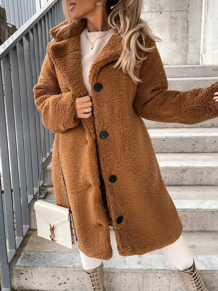 Drune | Modische, warme Damen-Fleecejacke