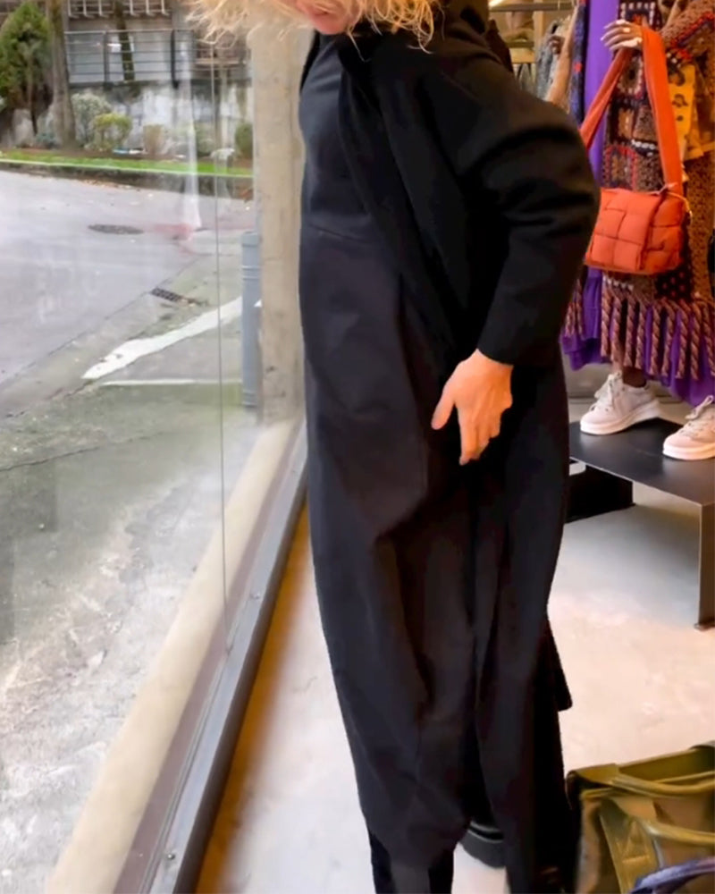 Drune | Einfarbiges Kleid