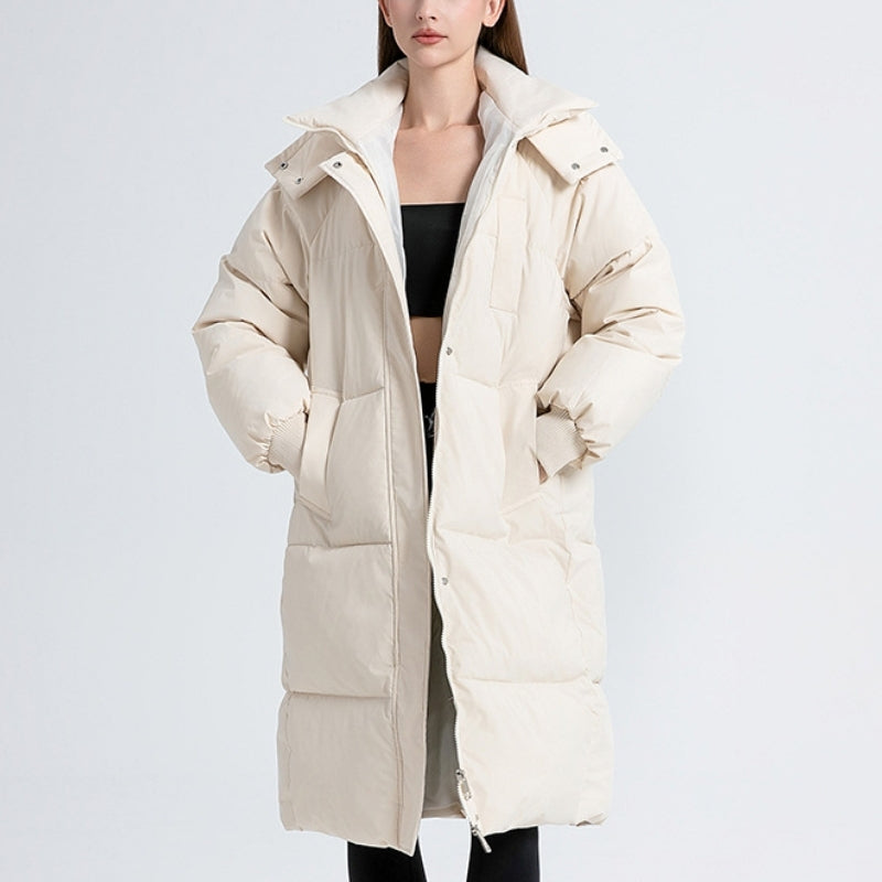 Drune | Lange Pufferjacke