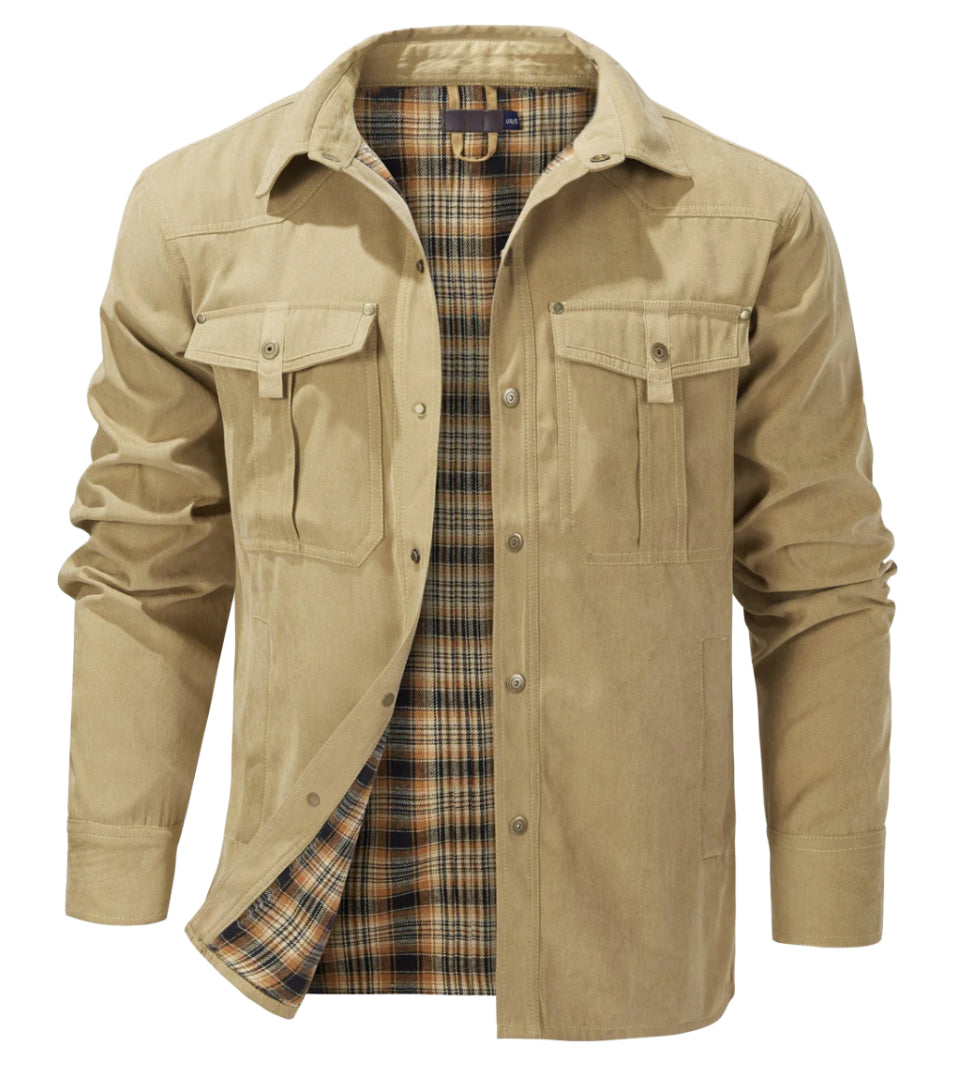 Drune | Rover Jacke Aus Flanell