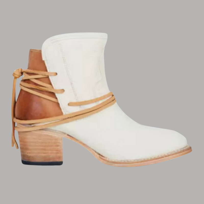 Drune | Stiefeletten mit Riemendetails