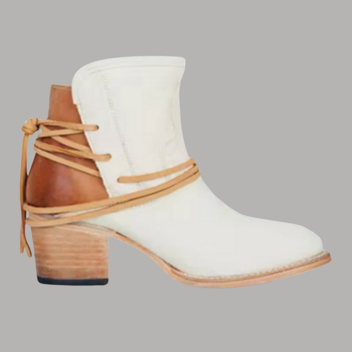 Drune | Stiefeletten mit Riemendetails