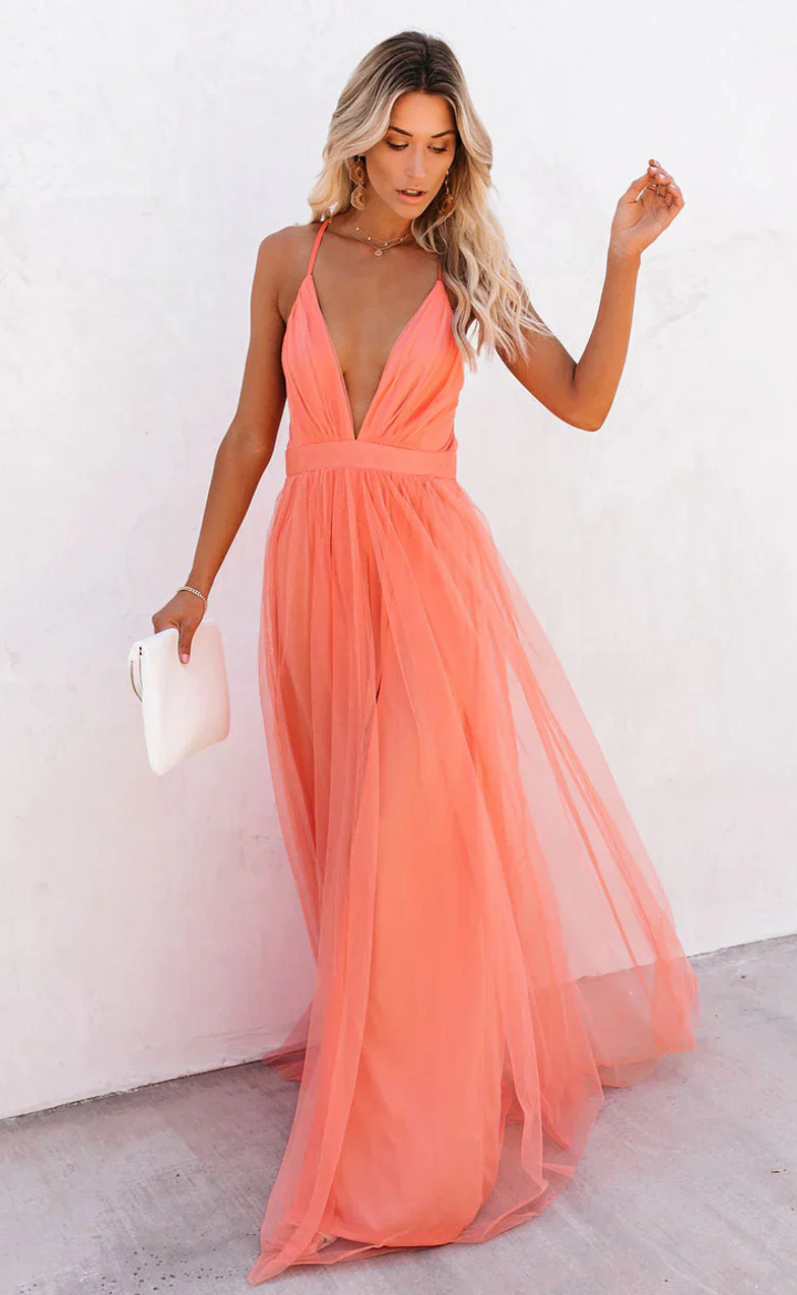 Drune | Maxikleid Petal Dust für Damen