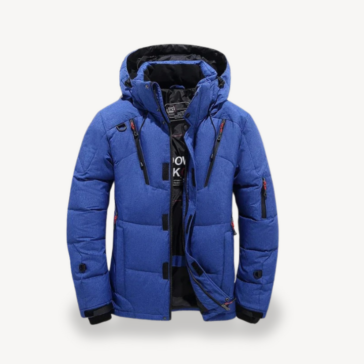 Drune | Gepolsterte Kapuzen-Winterjacke Herren