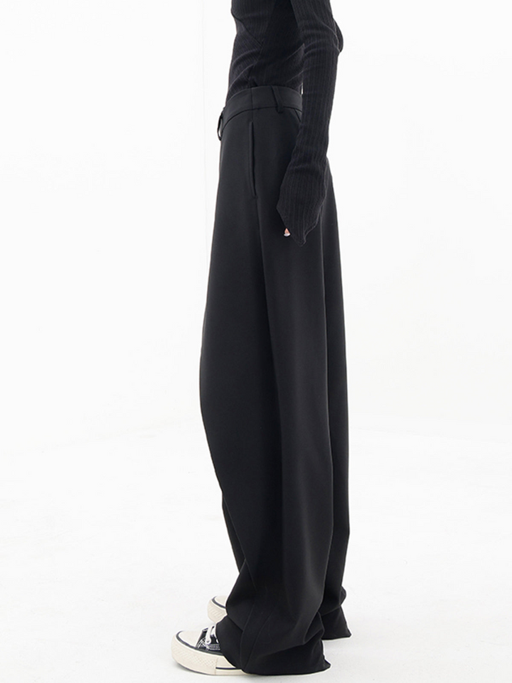 Drune | Weite Hosen mit Hoher Taille für Damen