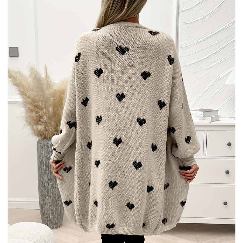 Drune | Damen - Langarm & Herzmuster