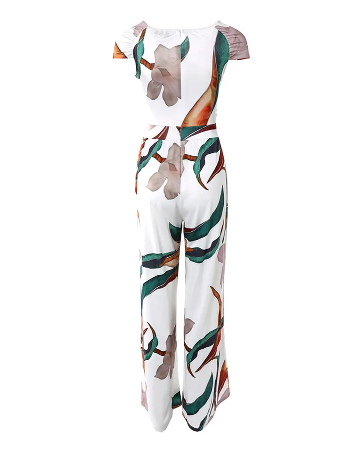 Drune | Jumpsuit Traumhafte Botanik In Einem Overall-Kleid