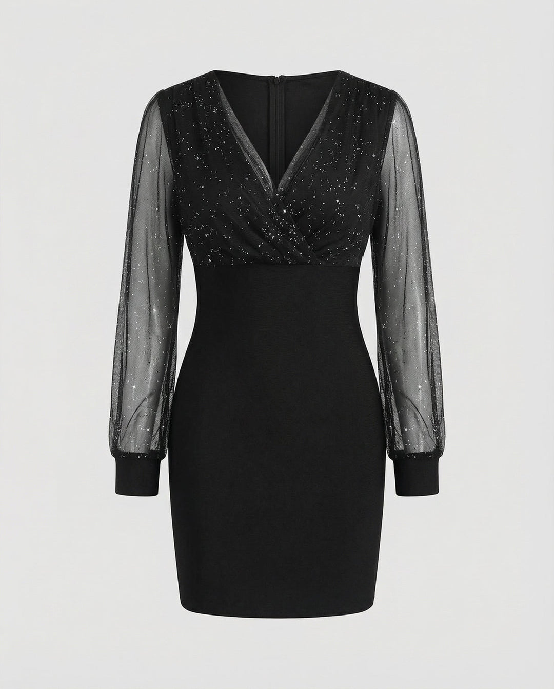 Elegantes Pailletten Partykleid Damen | Drune