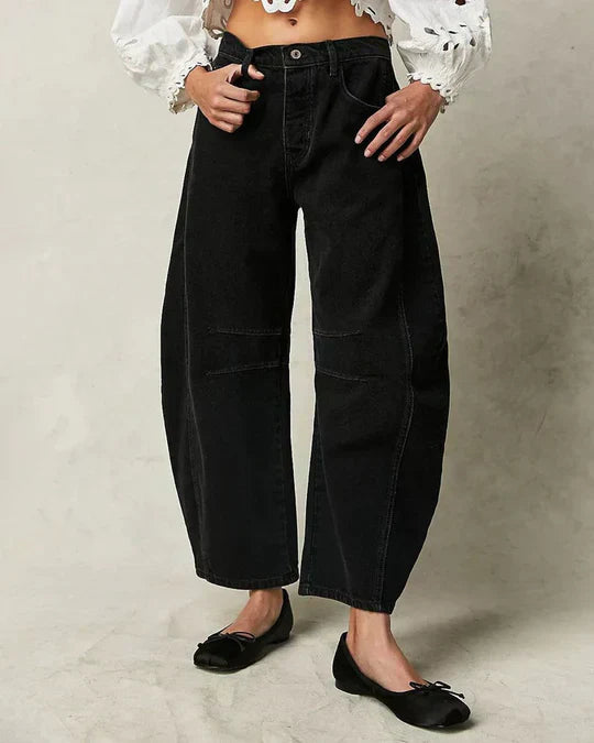 Drune | Mid Rise Fassungsjeans für Frauen