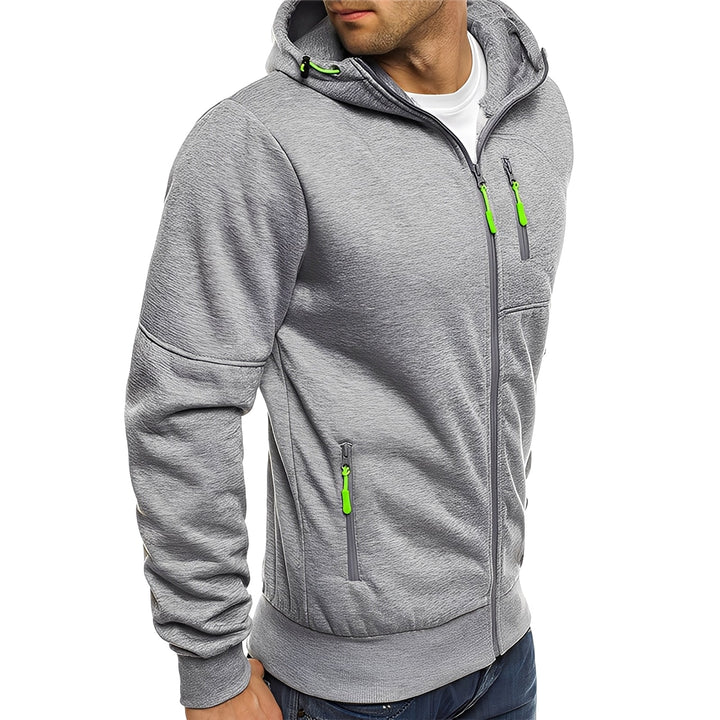 Drune | Moderne Fleecejacke mit Kapuze für Herren